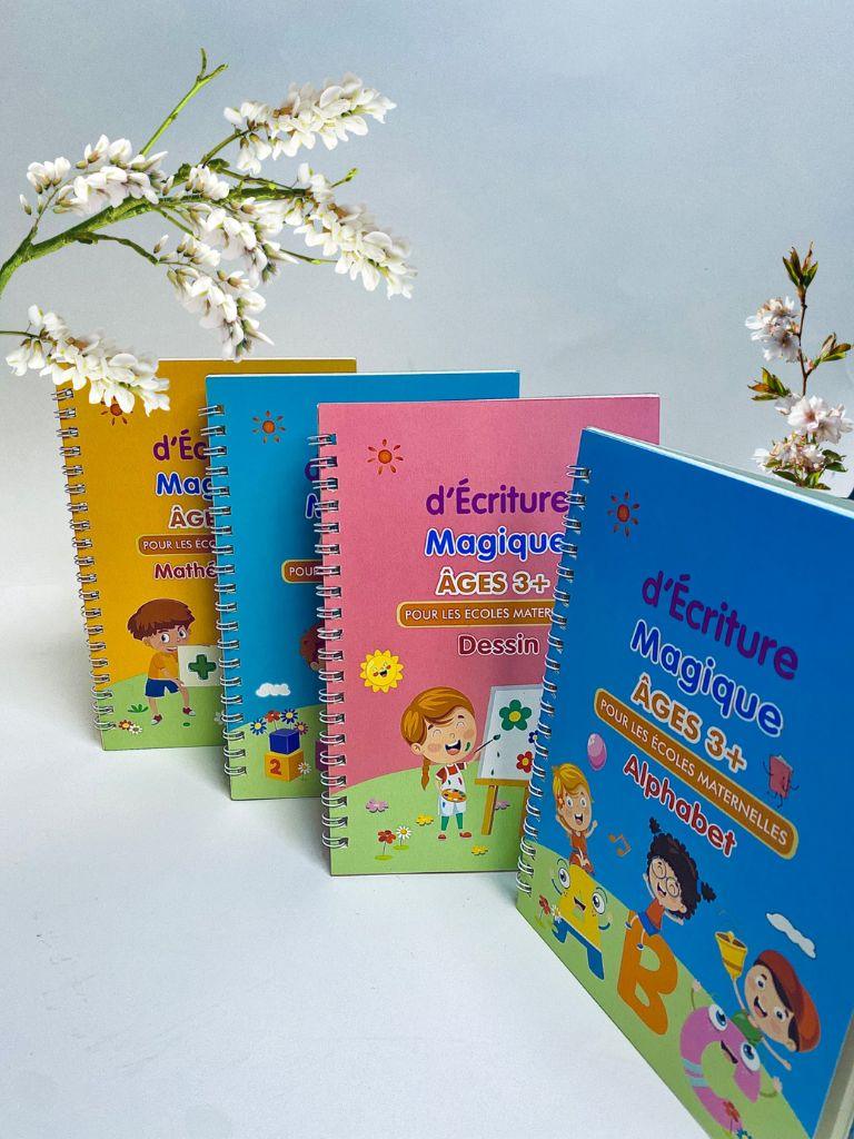 Cahier d'Écriture Magique Montessori x4 - Royaume Montessori